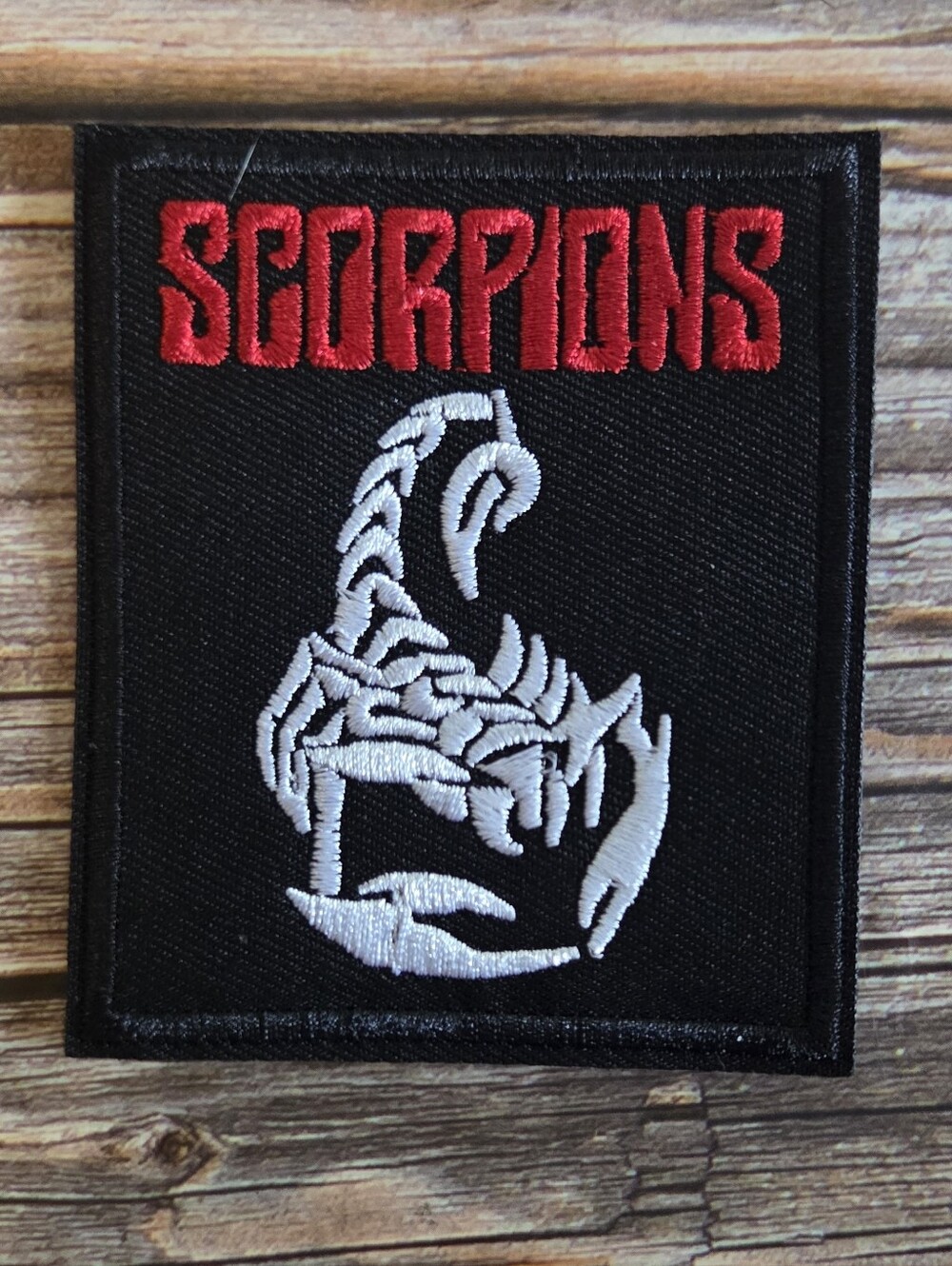Scorpions 80s 70s Hair Metal Rock N Roll  Embroidered Iron on Patch.